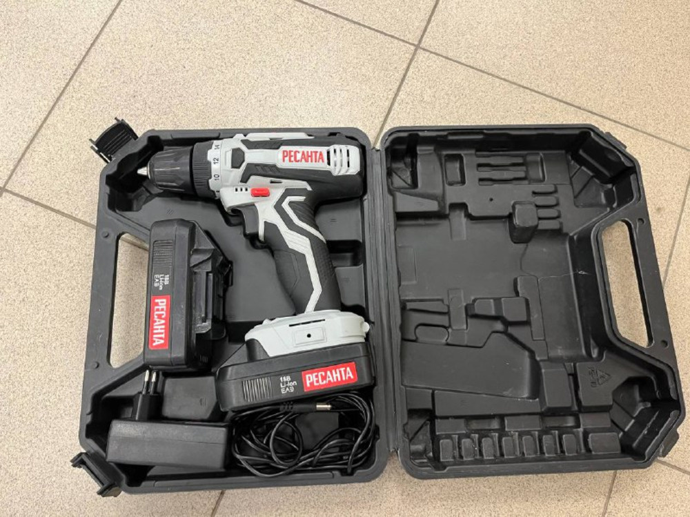 Шуруповерт Ресанта ДА-18-2ЛК