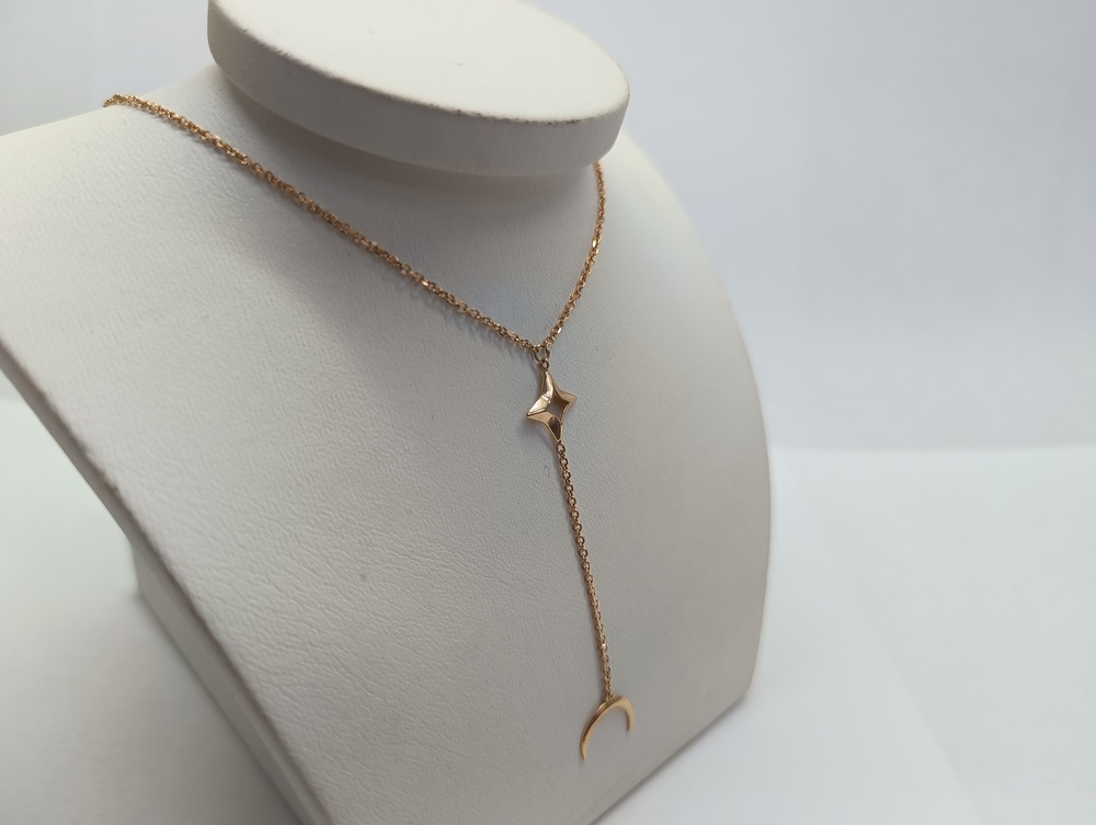 КОЛЬЕ БЕЗ КАМНЯ (Au 585)