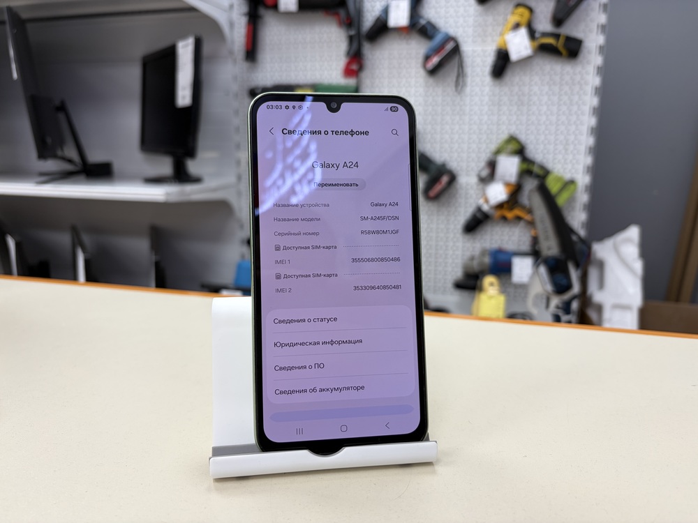 Смартфон Samsung Galaxy A24 4/128