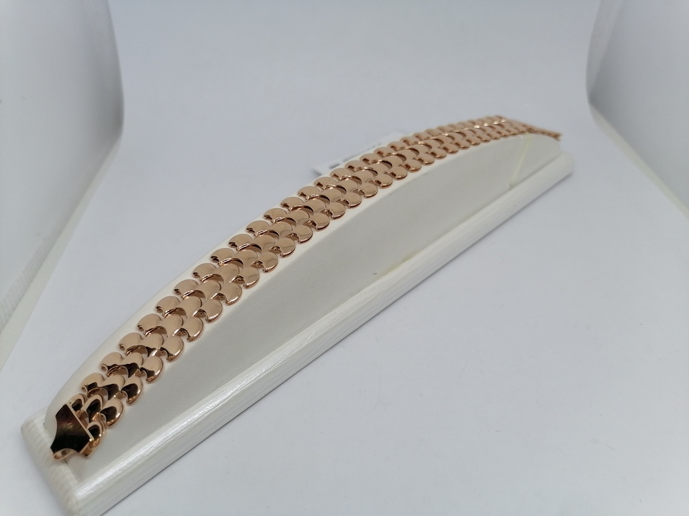 БРАСЛЕТ ПУСТОТЕЛЫЙ Фантазия (Au 585)