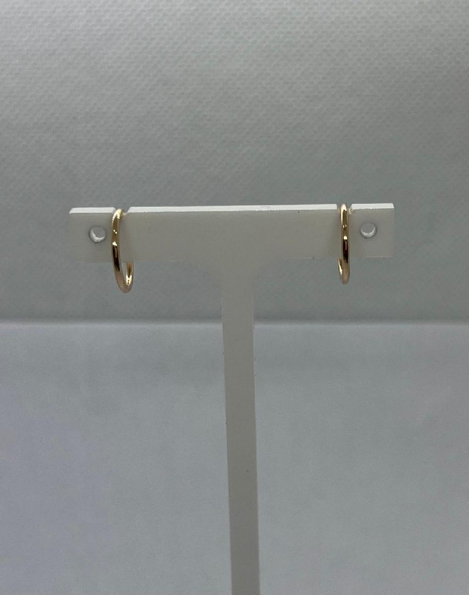 СЕРЬГИ КОНГО без камня (Au 585)