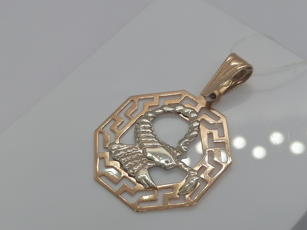 930 ПОДВЕСКА ЗНАК ЗОДИАКА без камня (Au 585)
