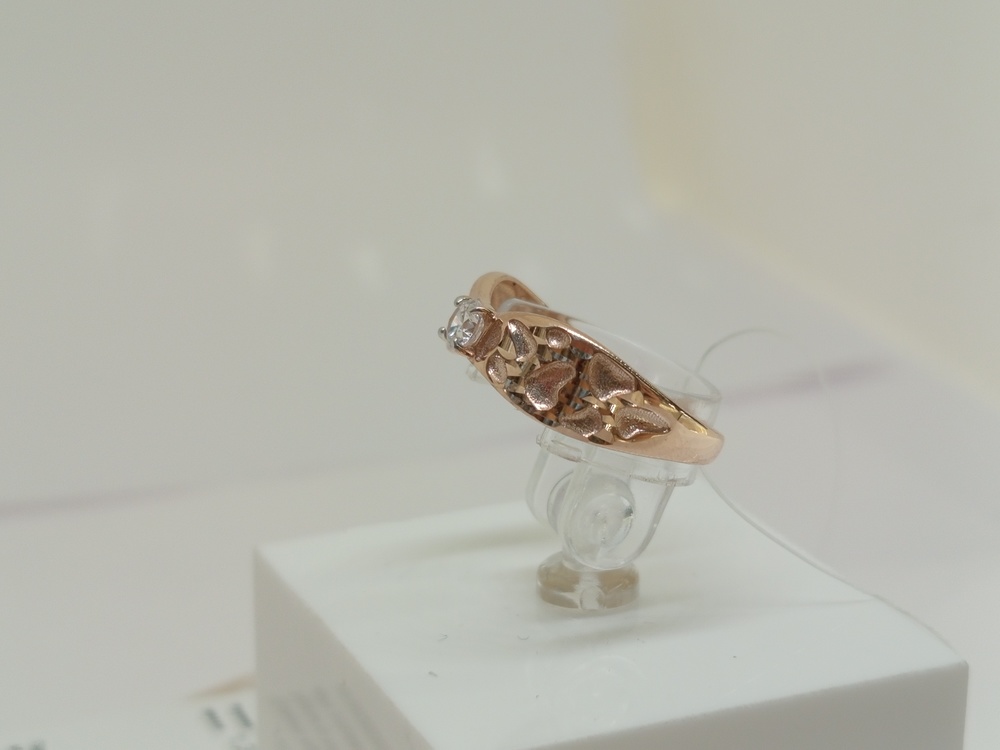 КОЛЬЦО С КАМНЕМ (Au 585)