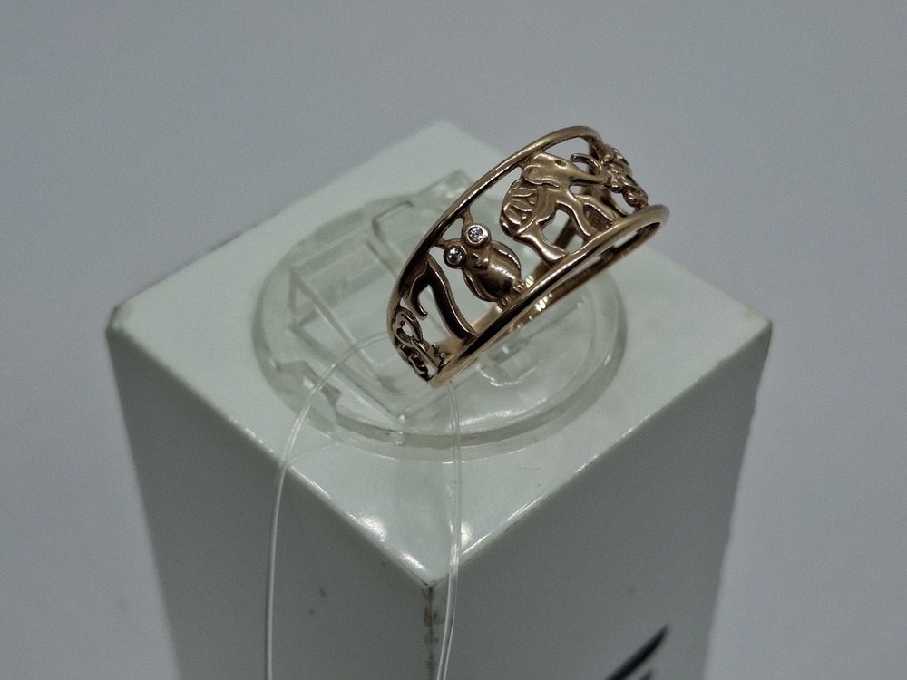 КОЛЬЦО БЕЗ КАМНЯ (Au 585)