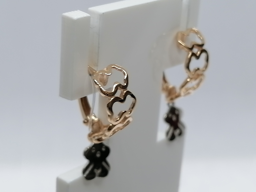 СЕРЬГИ БЕЗ КАМНЯ (Au 585)