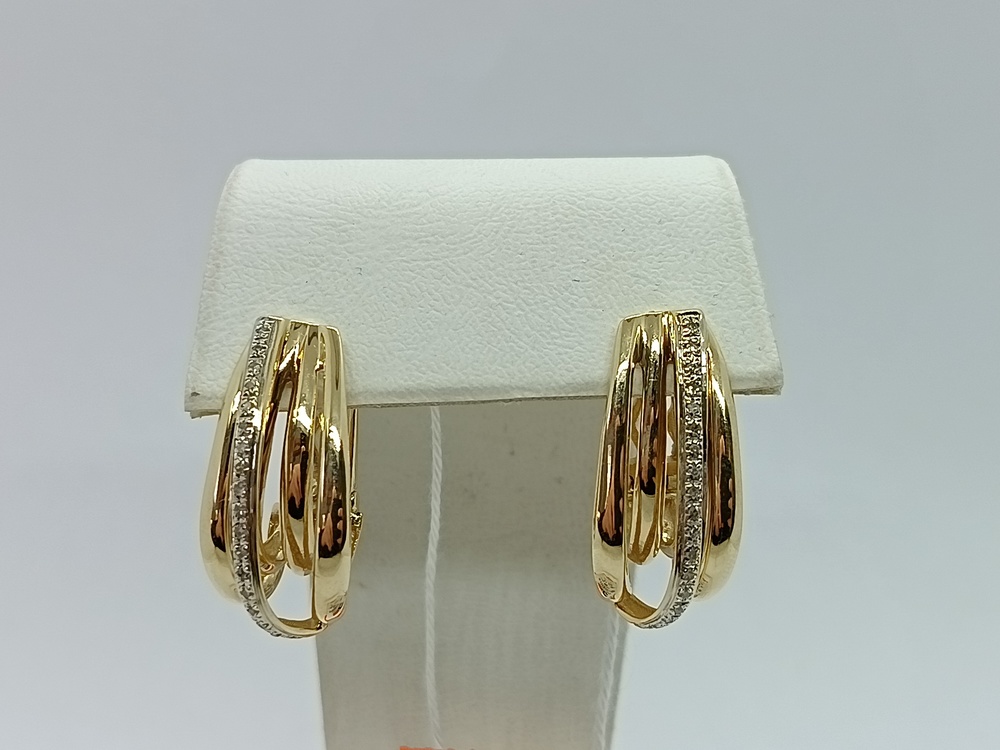 СЕРЬГИ БРИЛЛИАНТ (Au 585)