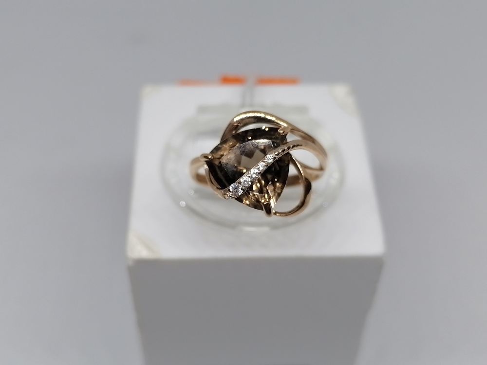 КОЛКМИ585 КОЛЬЦО С КАМНЯМИ (Au 585)