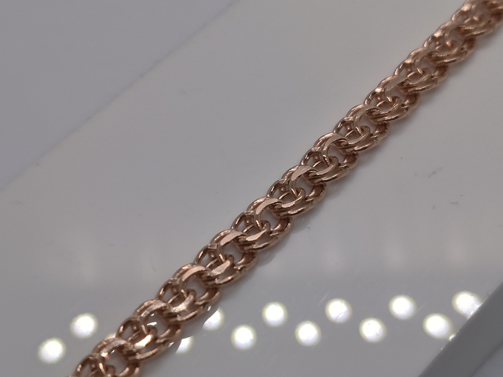 670008023 БРАСЛЕТ ПУСТОТЕЛЫЙ Бисмарк (Au 585)