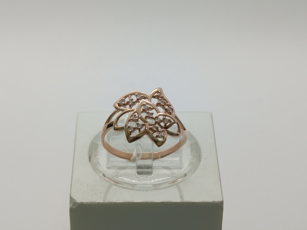 КОЛКМИ585 КОЛЬЦО С КАМНЯМИ (Au 585)