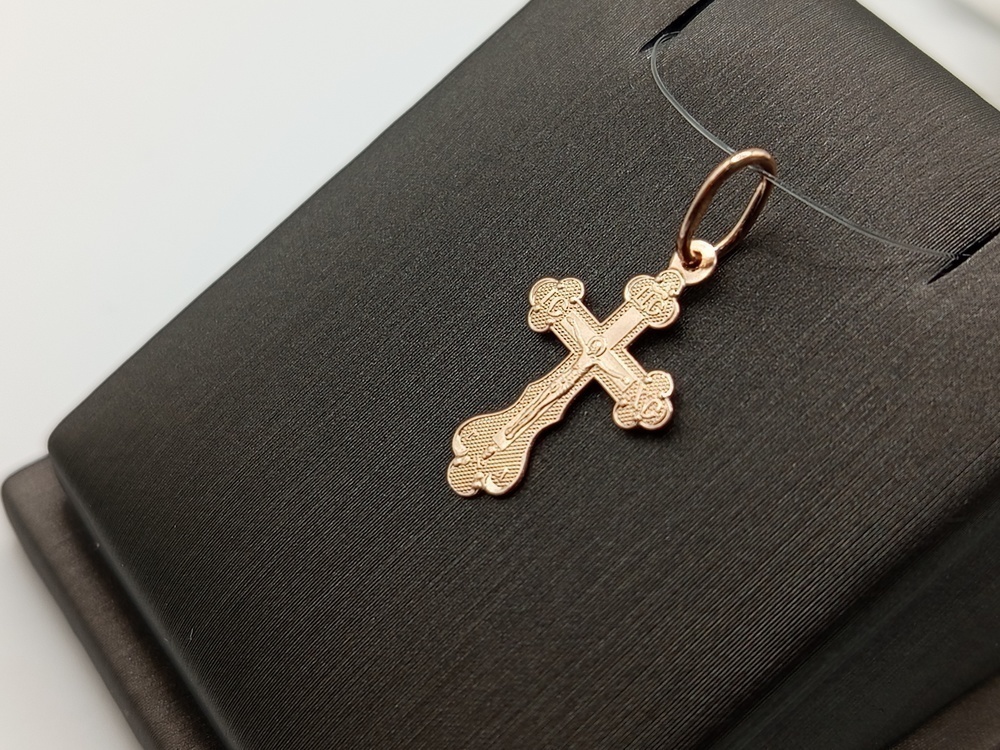 ПОДВЕСКА КРЕСТ (Au 585)