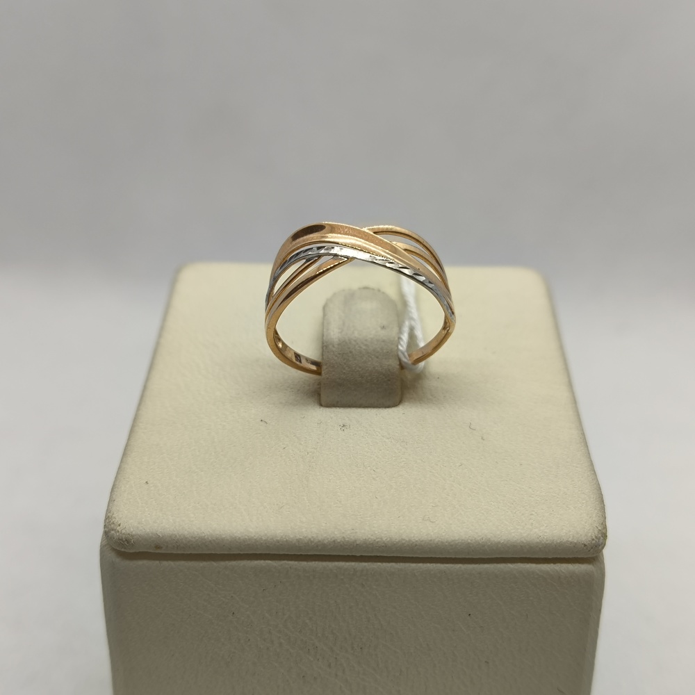 КОЛБКМ585 КОЛЬЦО БЕЗ КАМНЯ (Au 585)