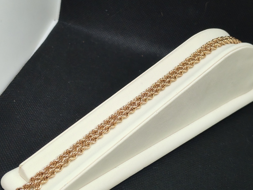 ЦЕПЬ ПОЛНОВЕСНАЯ Веревка (Au 585)