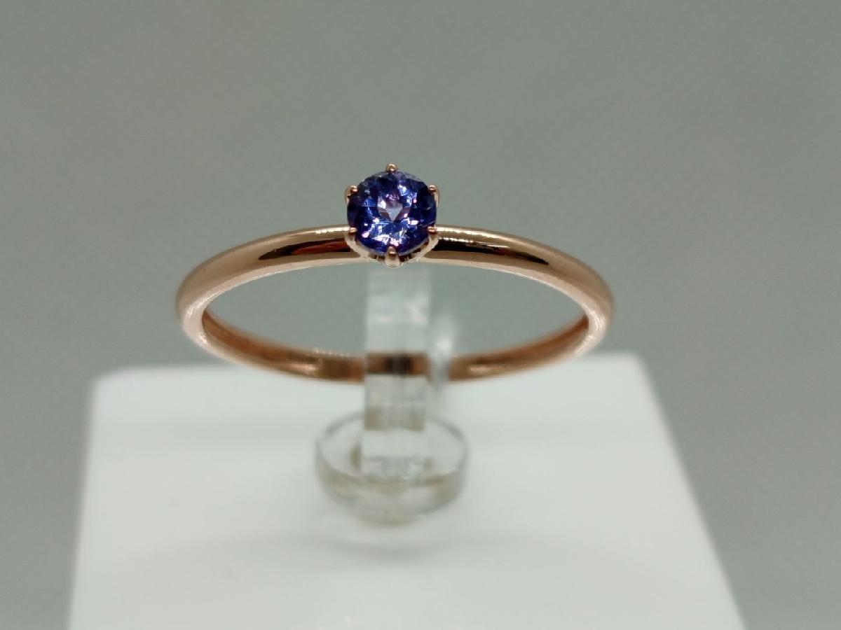 КОЛКМ585 КОЛЬЦО С КАМНЕМ (Au 585)