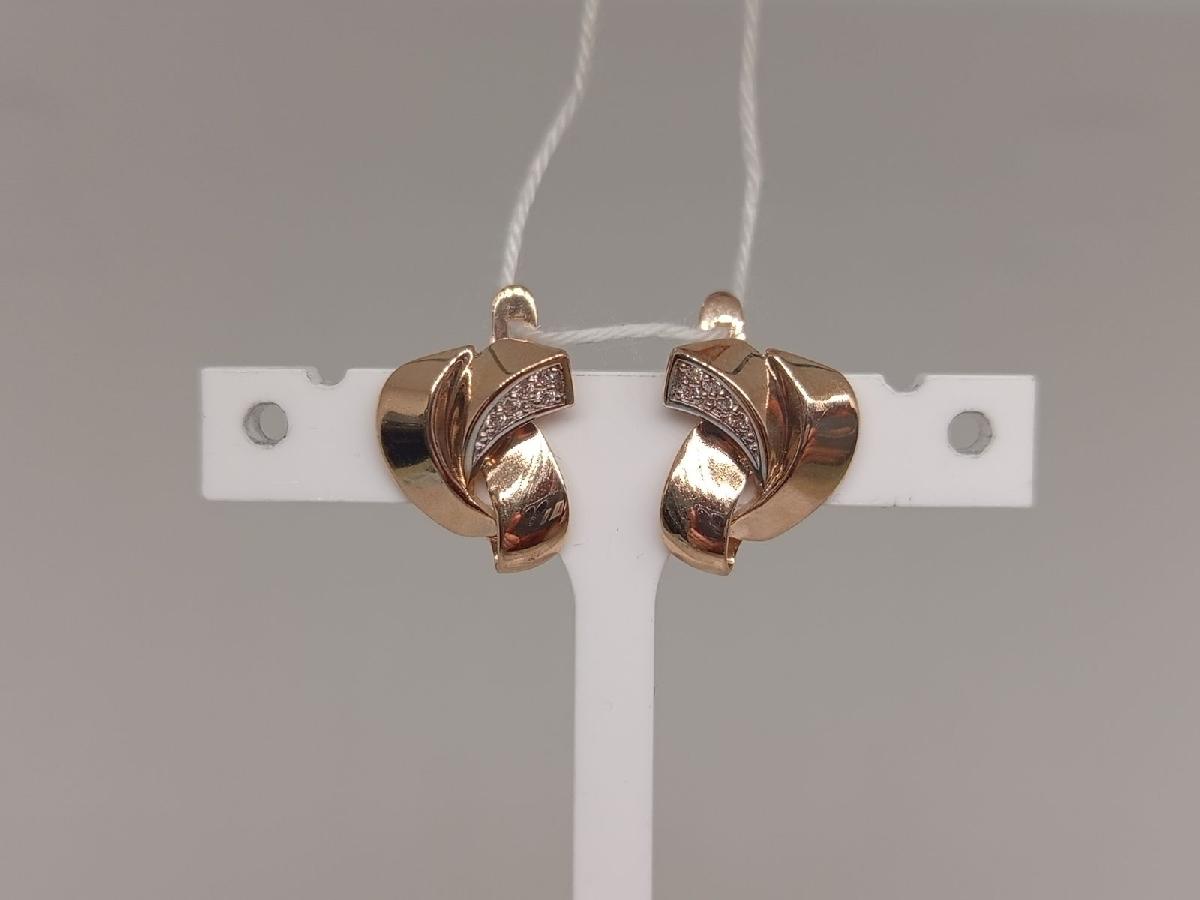 СЕРЬГИ С КАМНЯМИ (Au 585)