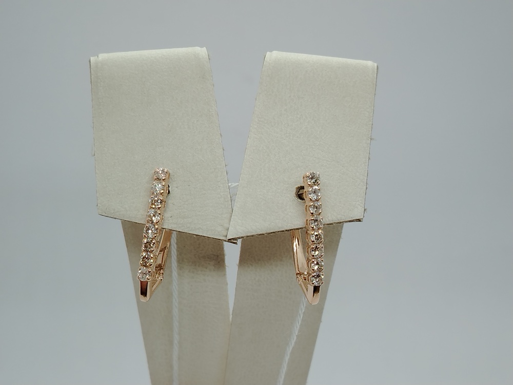 СЕРЬГИ БРИЛЛИАНТ (Au 585)