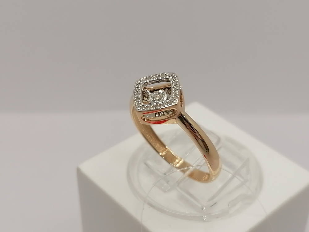 01-11-5499-31-00 КОЛЬЦО БРИЛЛИАНТ (Au 585)