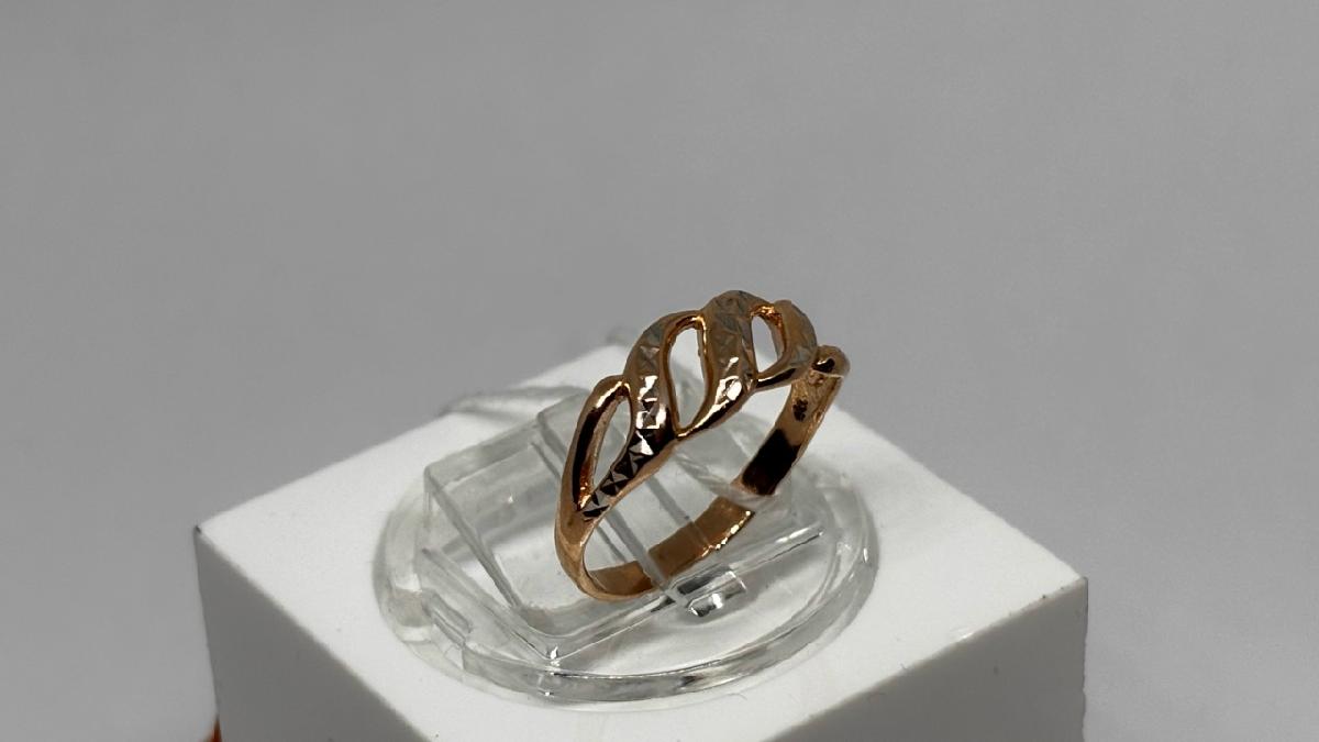 КОЛБКМ585 КОЛЬЦО БЕЗ КАМНЯ (Au 585)