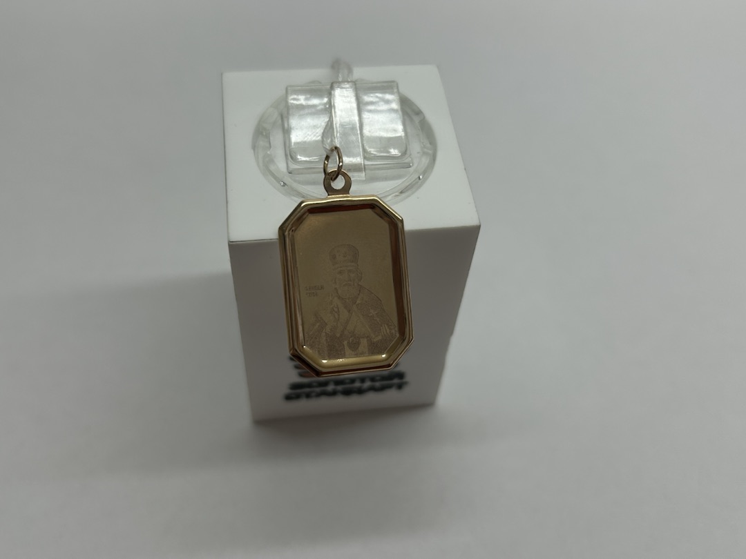 ПОДИБК585 ПОДВЕСКА ИКОНА БЕЗ КАМНЯ (Au 585)