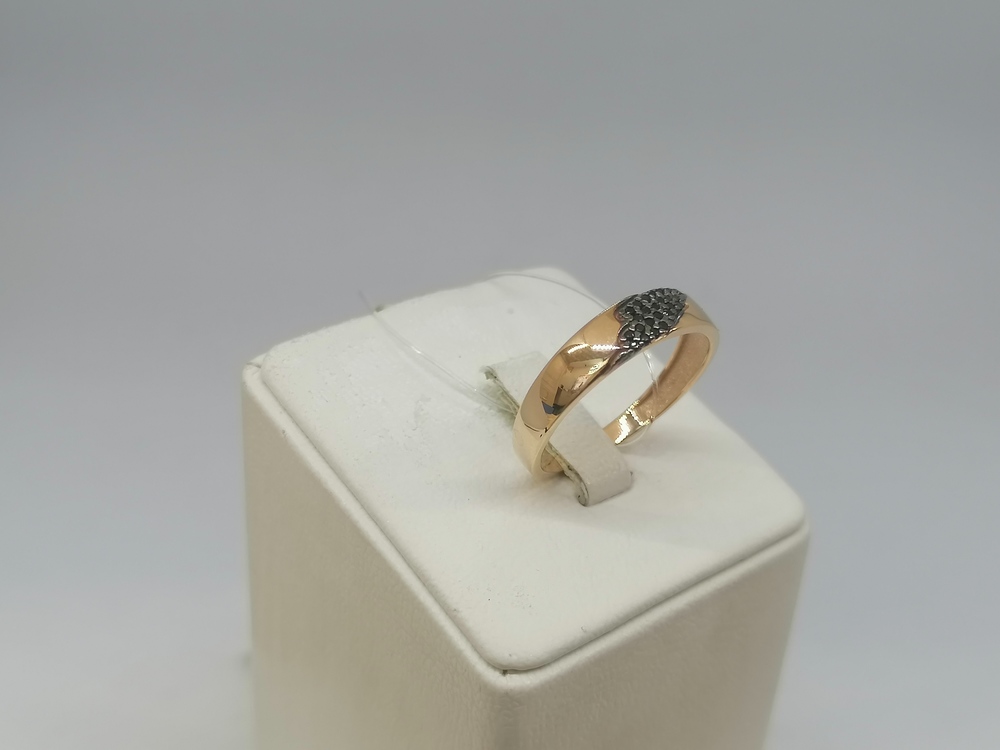 04-51-0797-04 КОЛЬЦО С КАМНЯМИ (Au 585)