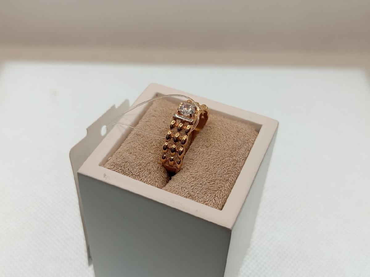 КОЛЬЦО С КАМНЕМ (Au 585)