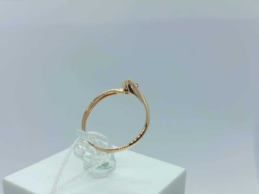 КОЛКМ585 КОЛЬЦО С КАМНЕМ (Au 585)