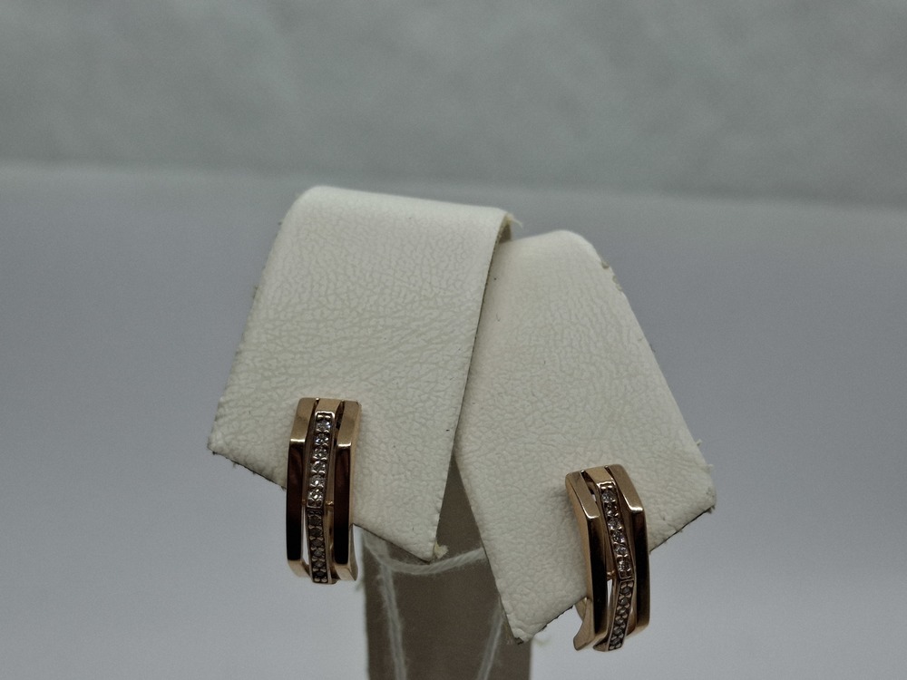 СЕРЬГИ БРИЛЛИАНТ (Au 585)