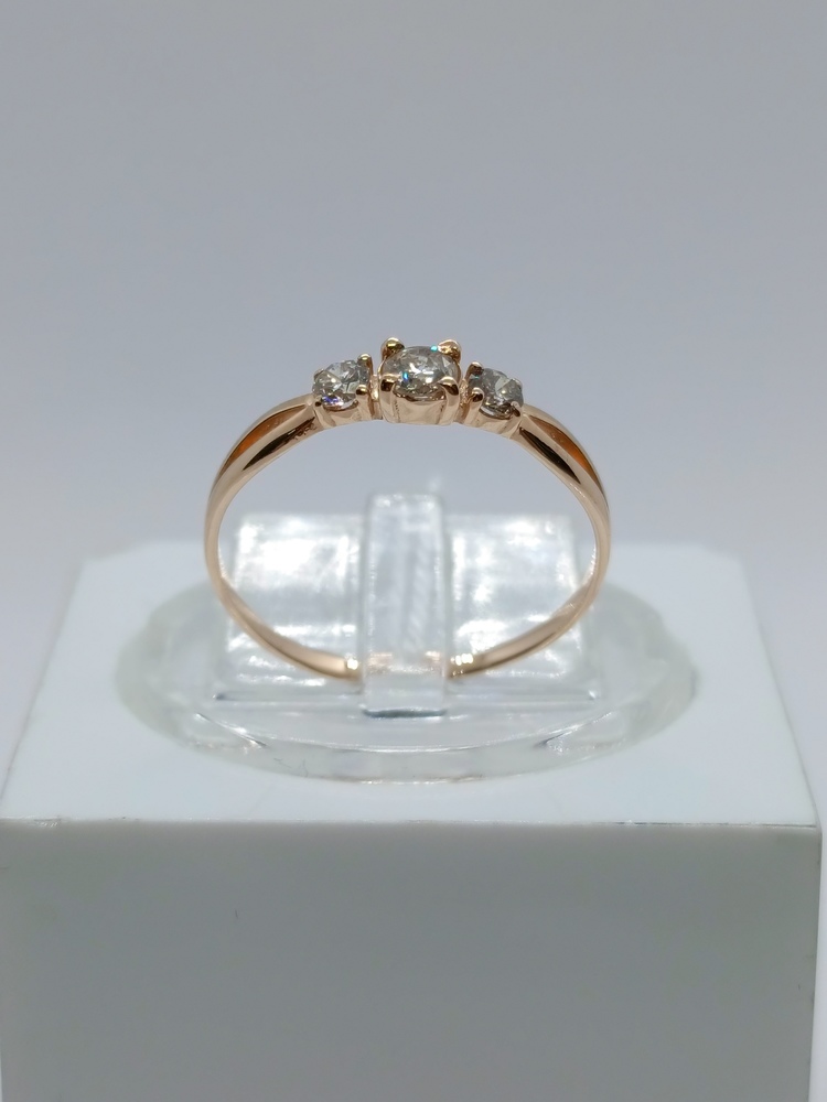 КОЛЬЦО БРИЛЛИАНТ Au 585