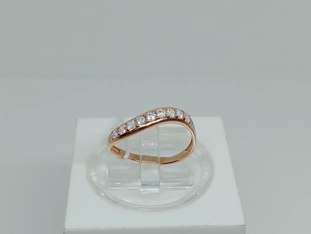 КОЛКМИ585 КОЛЬЦО С КАМНЯМИ (Au 585)