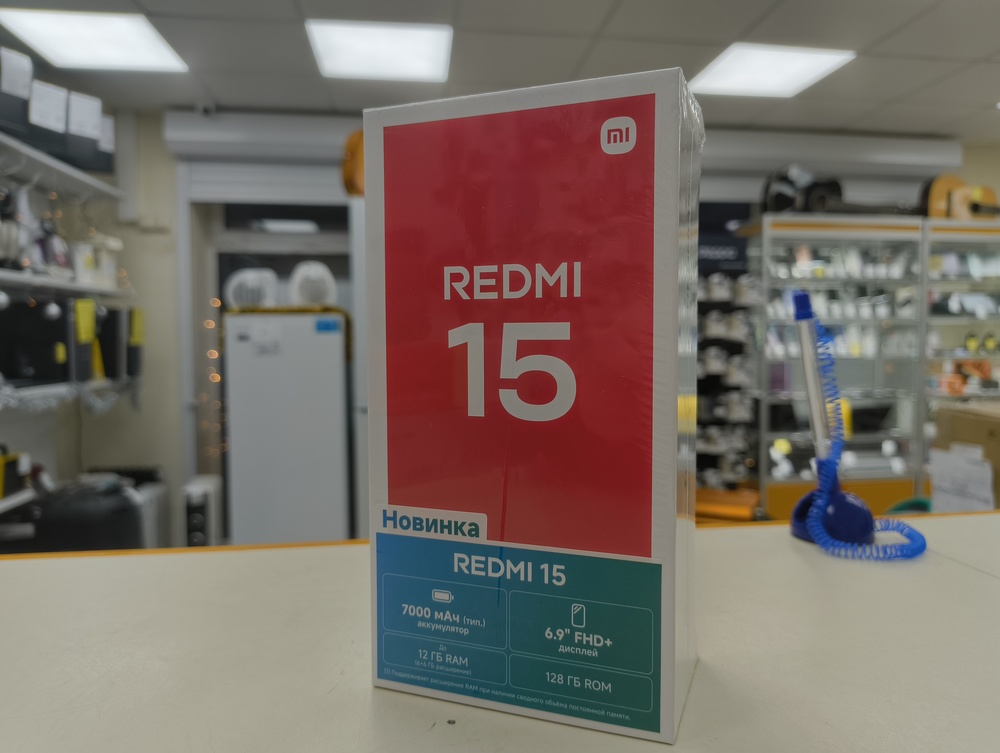 Смартфон Xiaomi Redmi 15 6/128