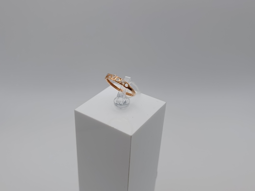 КОЛКМИ585 КОЛЬЦО С КАМНЯМИ (Au 585)