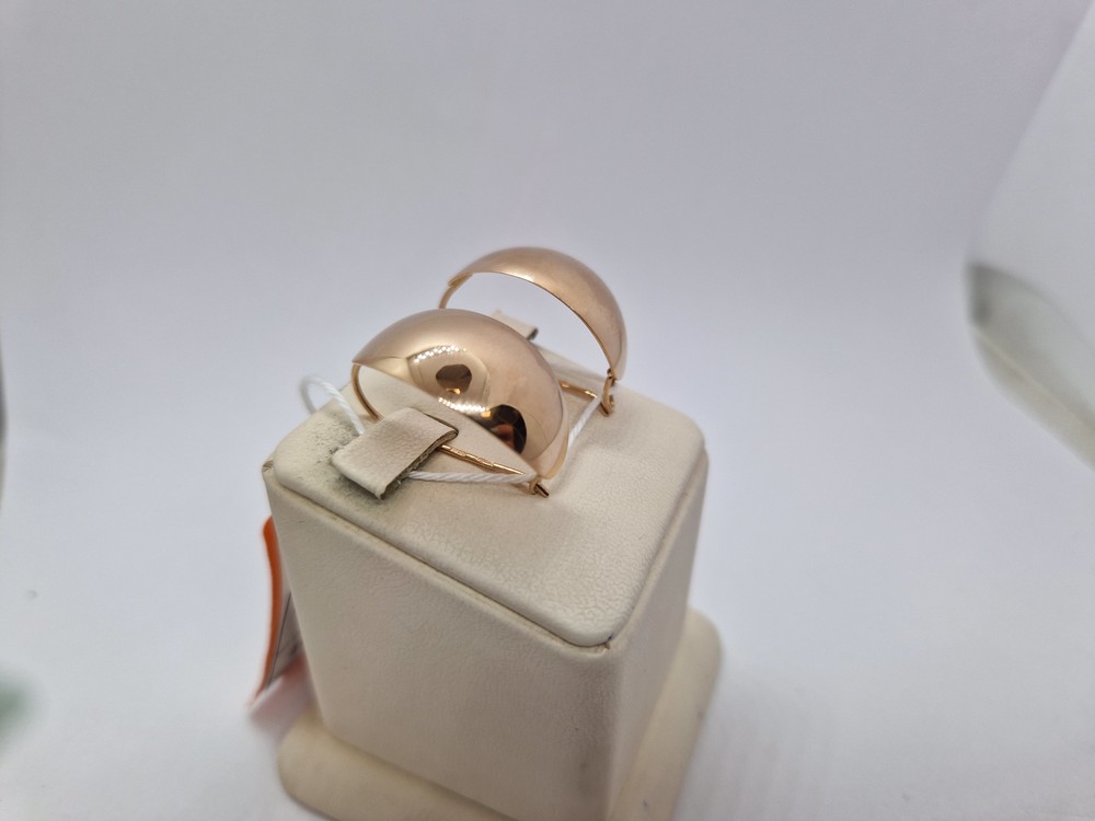 СЕРЬГИ БЕЗ КАМНЯ (Au 585)