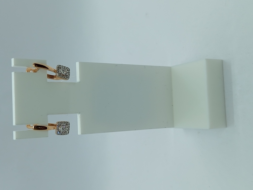 СЕРЬГИ БРИЛЛИАНТ (Au 585)