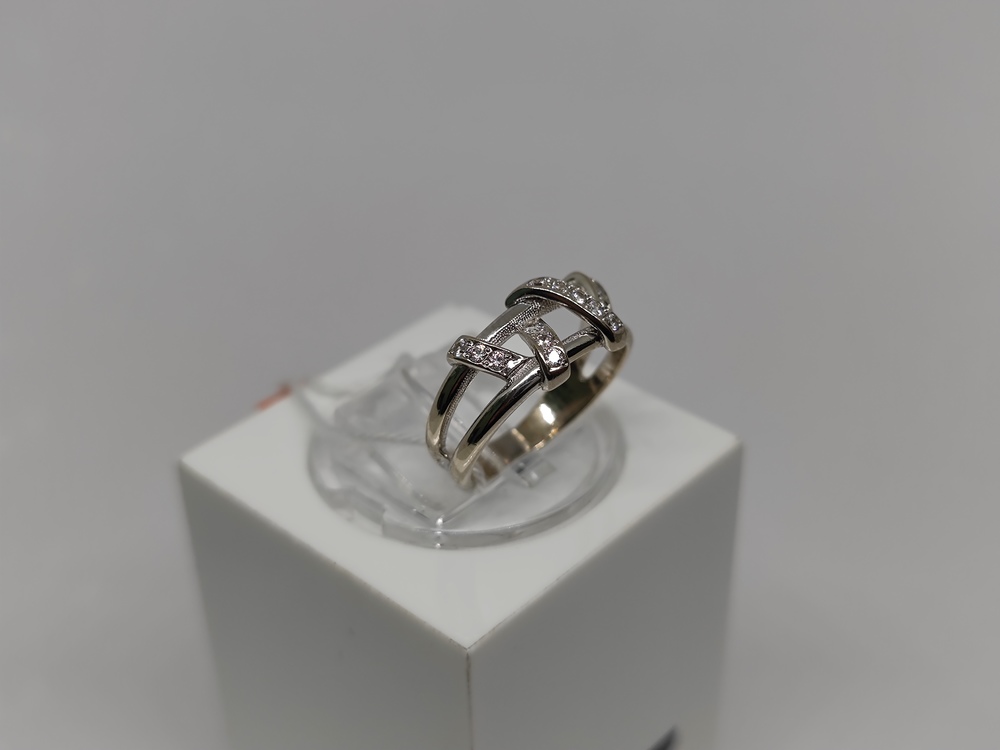 КОЛКМИ585 КОЛЬЦО С КАМНЯМИ (Au 585)