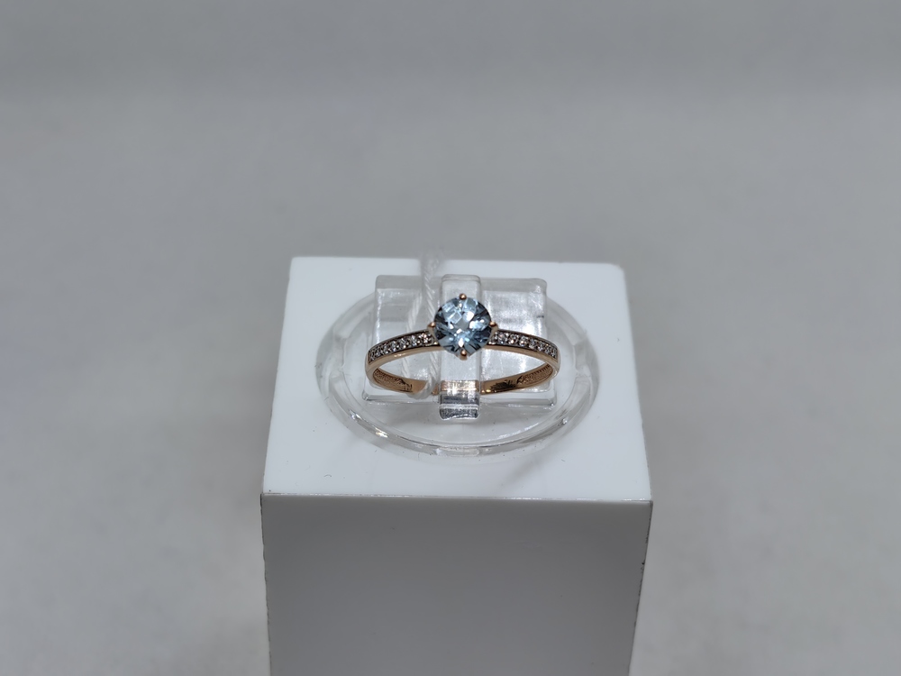 КОЛКМИ585 КОЛЬЦО С КАМНЯМИ (Au 585) КОЛКМИ585 КОЛЬЦО С КАМНЯМИ (Au 585)