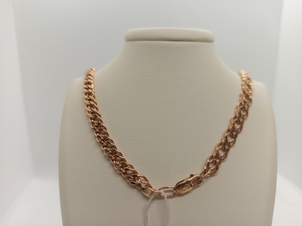 ЦПР2585 ЦЕПЬ ПУСТОТЕЛАЯ Ромб двойной (Au 585)