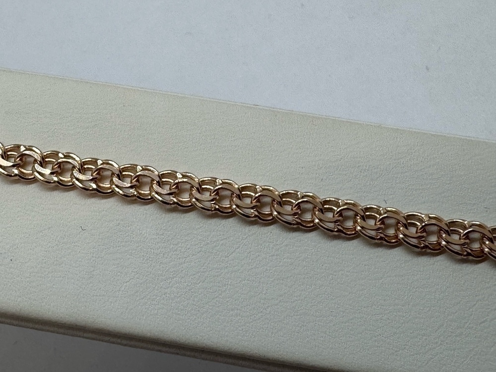 670006022 БРАСЛЕТ ПУСТОТЕЛЫЙ Бисмарк (Au 585)