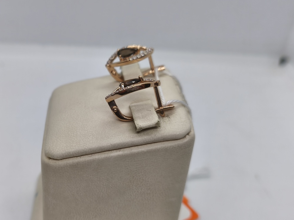 СКМИ585 СЕРЬГИ С КАМНЯМИ (Au 585) СКМИ585 СЕРЬГИ С КАМНЯМИ (Au 585)