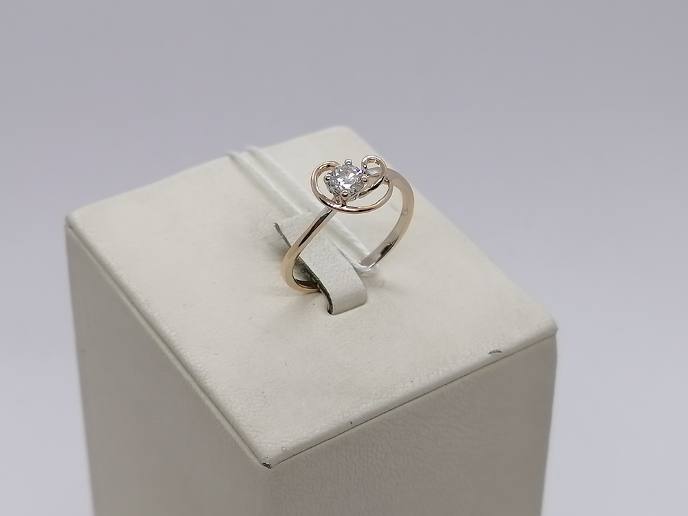 КОЛЬЦО БРИЛЛИАНТ Au 585