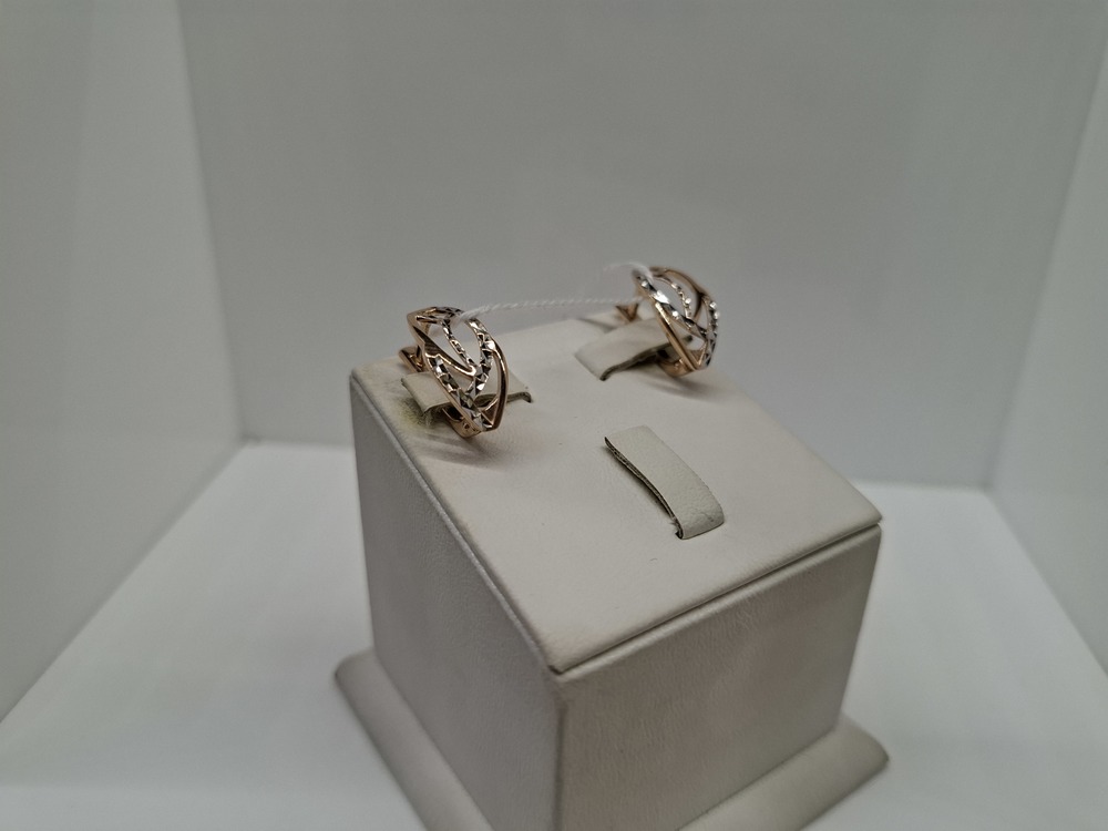 СЕРЬГИ БЕЗ КАМНЯ (Au 585)