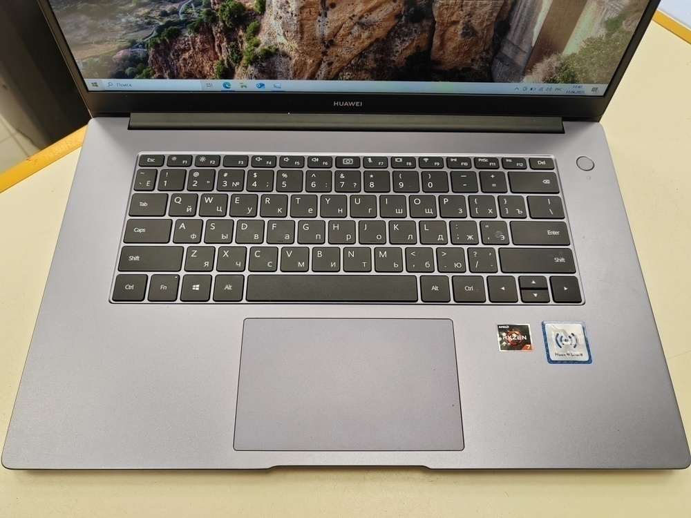 Ноутбук Huawei Matebook boh-wap9r; Ryzen 7 3700U, Radeon RX Vega 10, 8 Гб, 512 GB, Нет