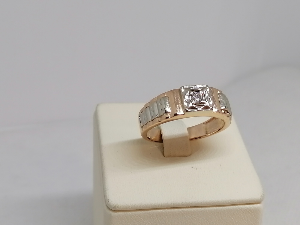 ПЕЧКМ585 ПЕЧАТКА С КАМНЕМ (Au 585)