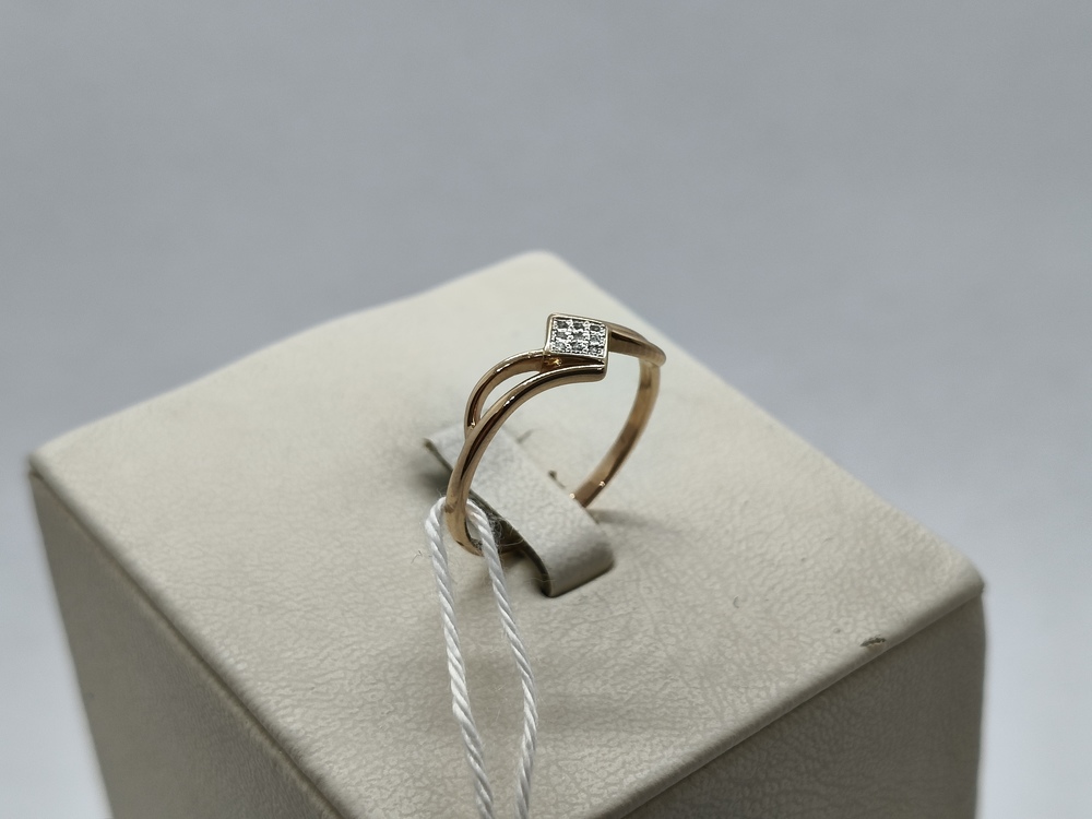 КОЛЬЦО БРИЛЛИАНТ Au 585