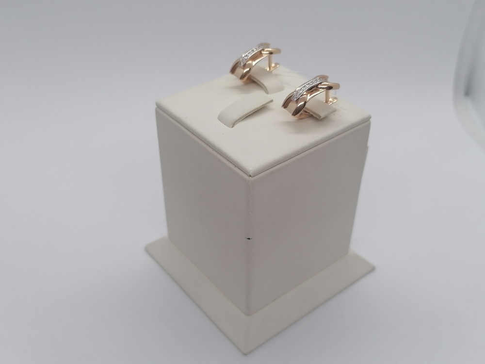 СЕРЬГИ С КАМНЯМИ (Au 585)