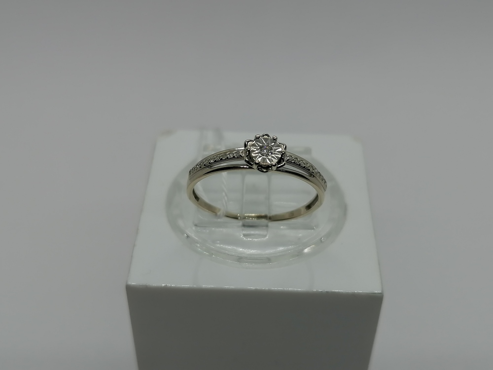 КОЛЬЦО БРИЛЛИАНТ Au 585