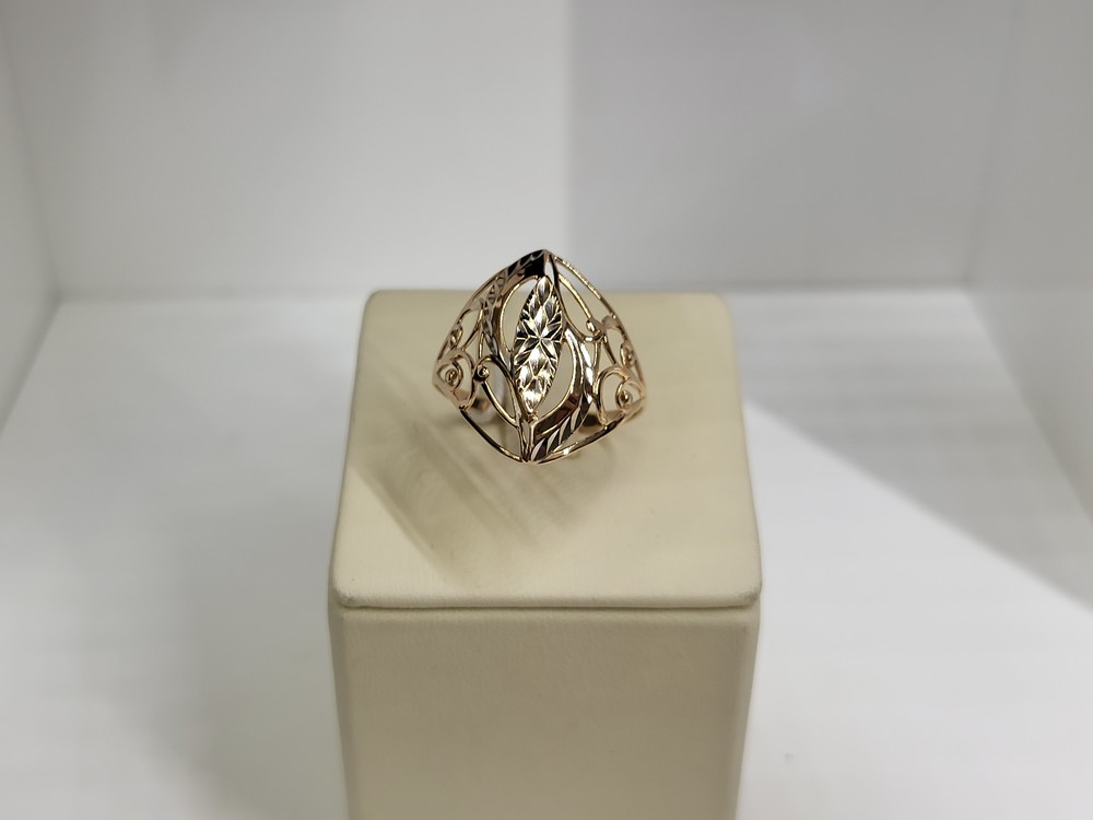 КОЛБКМ585 КОЛЬЦО БЕЗ КАМНЯ (Au 585)