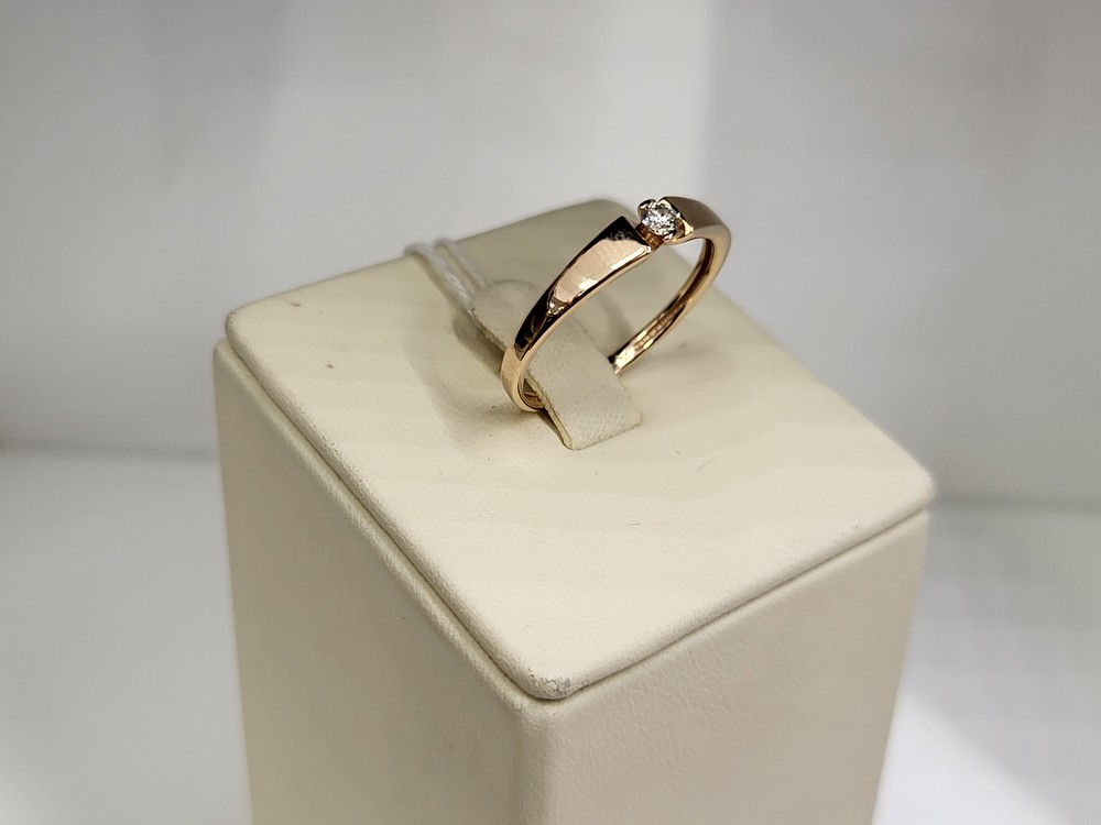 КОЛЬЦО БРИЛЛИАНТ Au 585