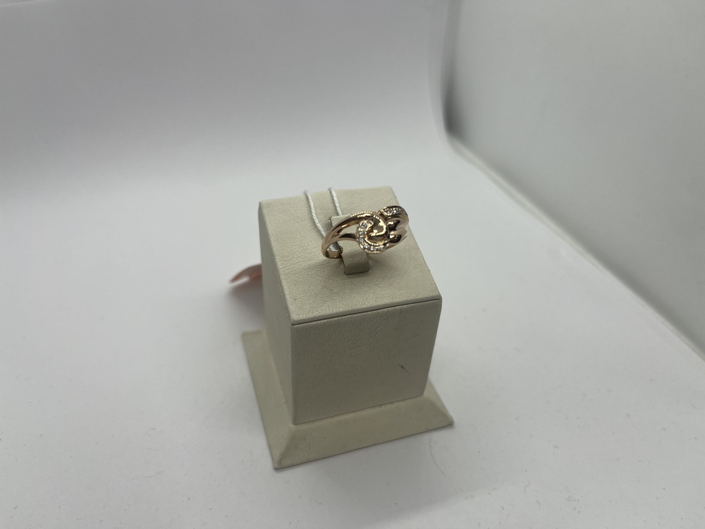 КОЛКМИ585 КОЛЬЦО С КАМНЯМИ (Au 585)