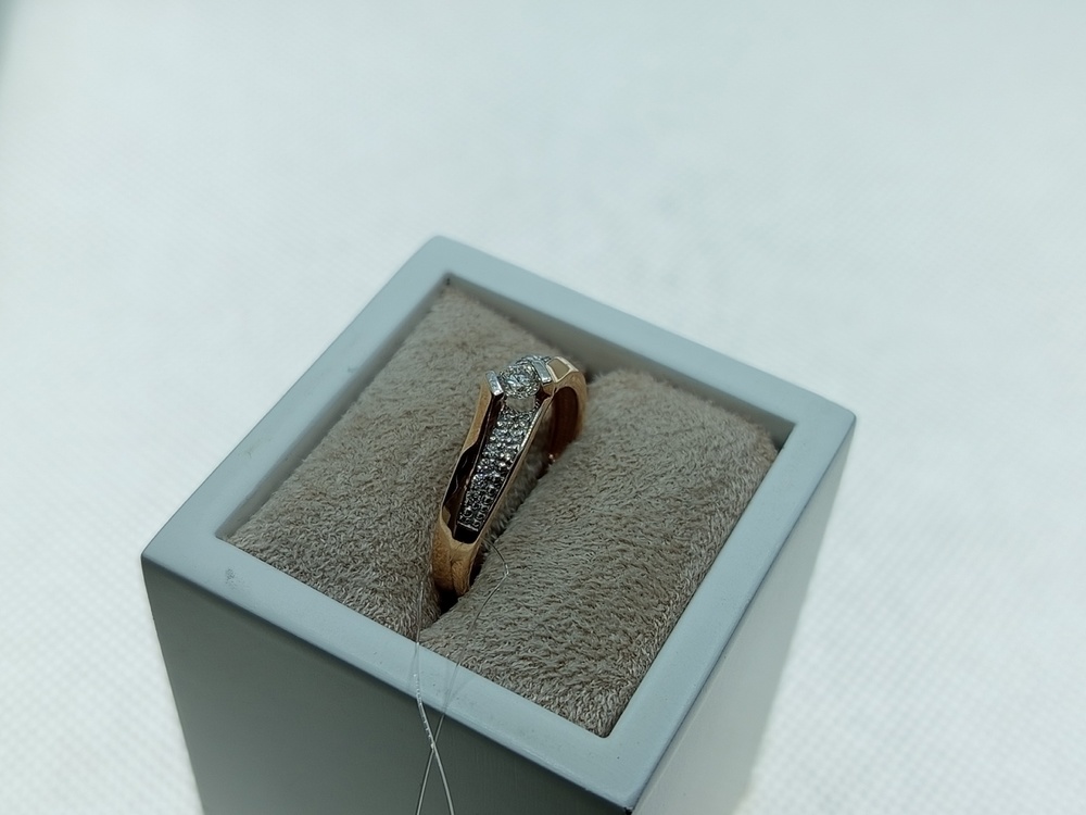 КОЛЬЦО БРИЛЛИАНТ (Au 585)