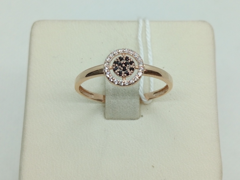 КОЛКМИ585 КОЛЬЦО С КАМНЯМИ (Au 585)