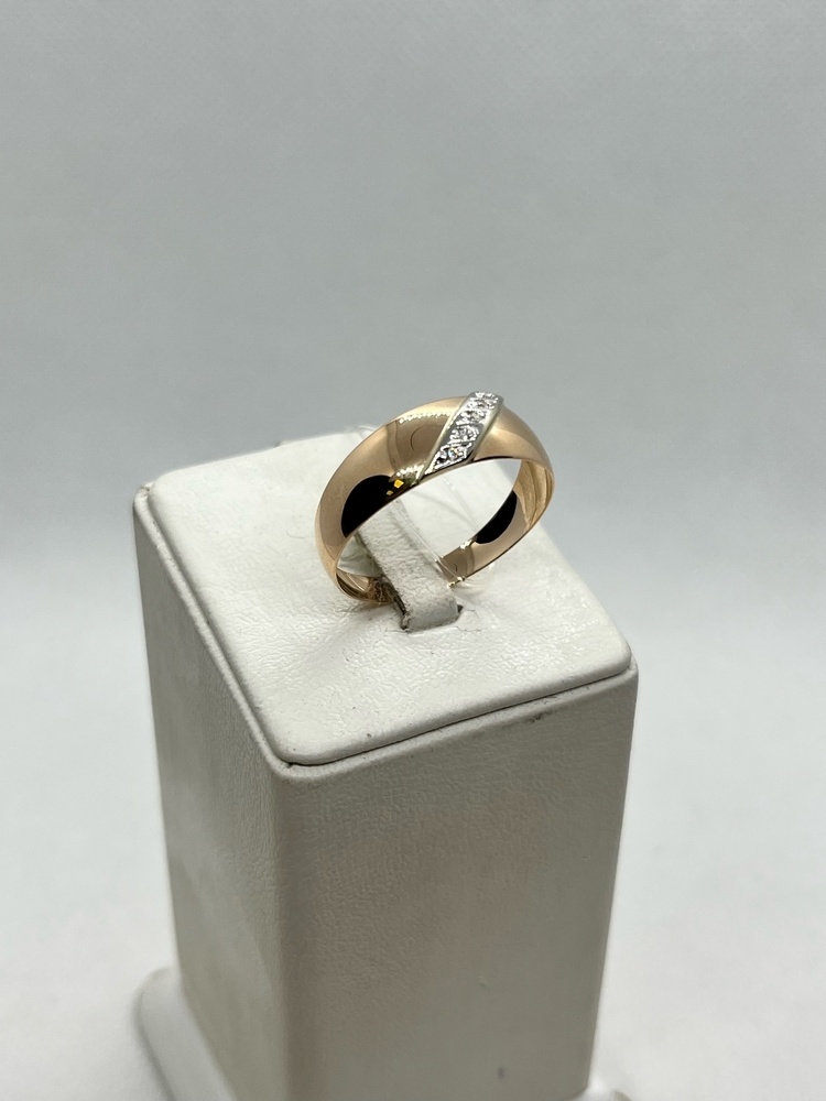 10356 КОЛЬЦО С КАМНЯМИ (Au 585)